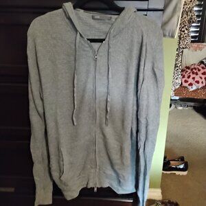 VINCE Zip Up Hoodie Size Large